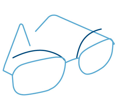 Ptosis Brille